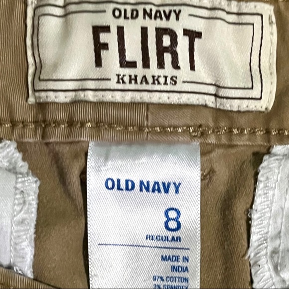 Old Navy Flirt Khakis size 8 - Picture 4 of 4